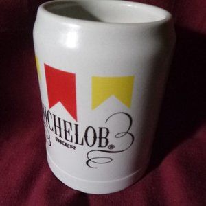 Michelob Beer Stein, Stoneware 5" Tall New